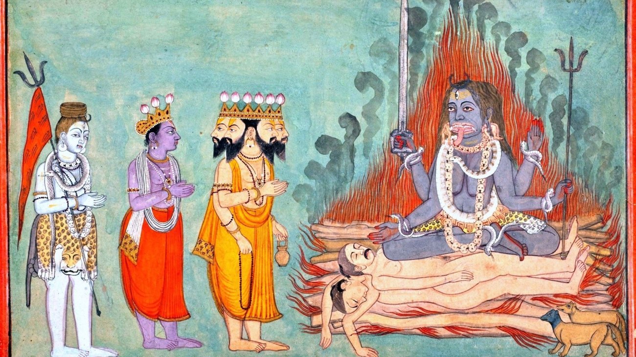 Goddess Kali - The dynamic aspect of Transcendental Reality - Siva Om