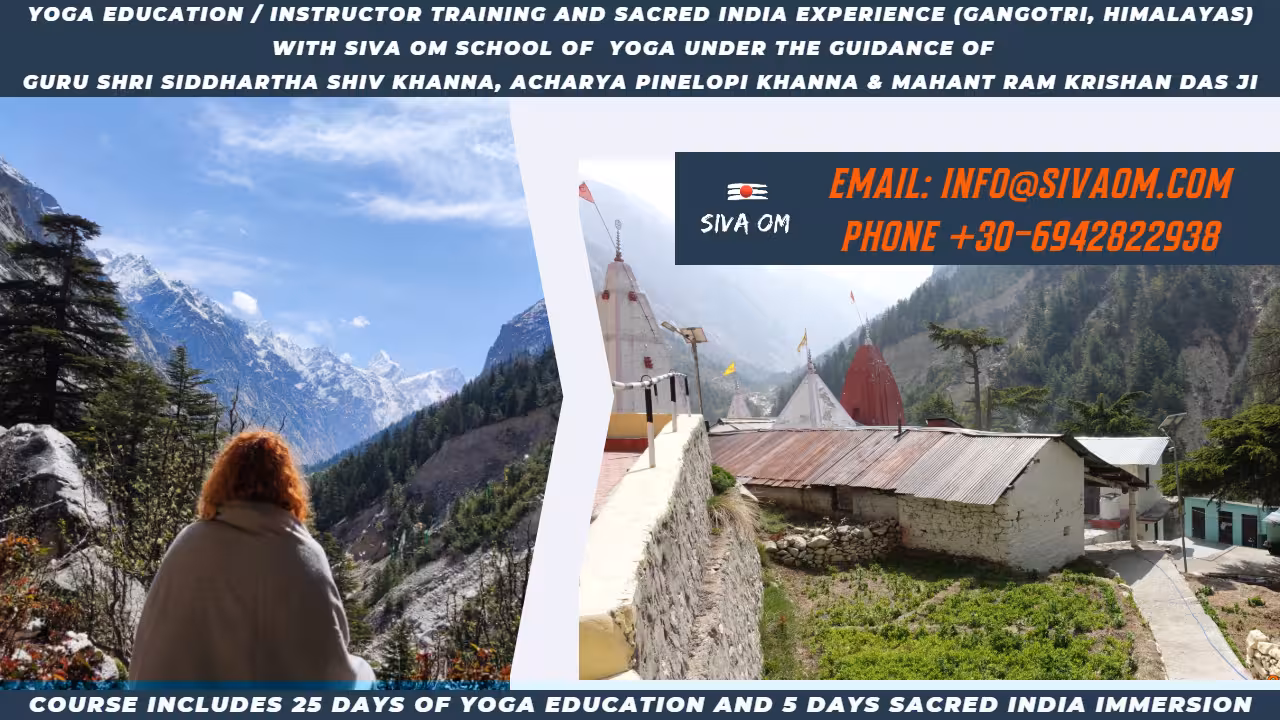 Siva Om Yoga Education in Gangotri Himalayas